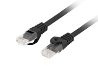 LANBERG Patchcord cat.6 UTP 1.5m black tīkla iekārta