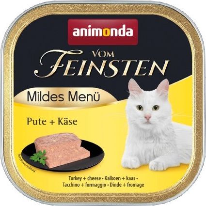 Animonda Kot v.feinsten mildes menu indyk, ser tacka/32 100g 83-863 (4017721838634) kaķu barība