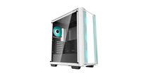 Deepcool MID TOWER CASE  CC560 Side window, White, Mid-Tower, Power supply included No Datora korpuss
