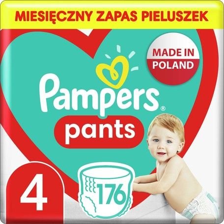 Pampers Pants Boy/Girl 4 176 pc(s)