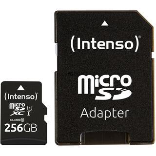 Intenso microSDXC          256GB Class 10 UHS-I U1 Performance atmiņas karte