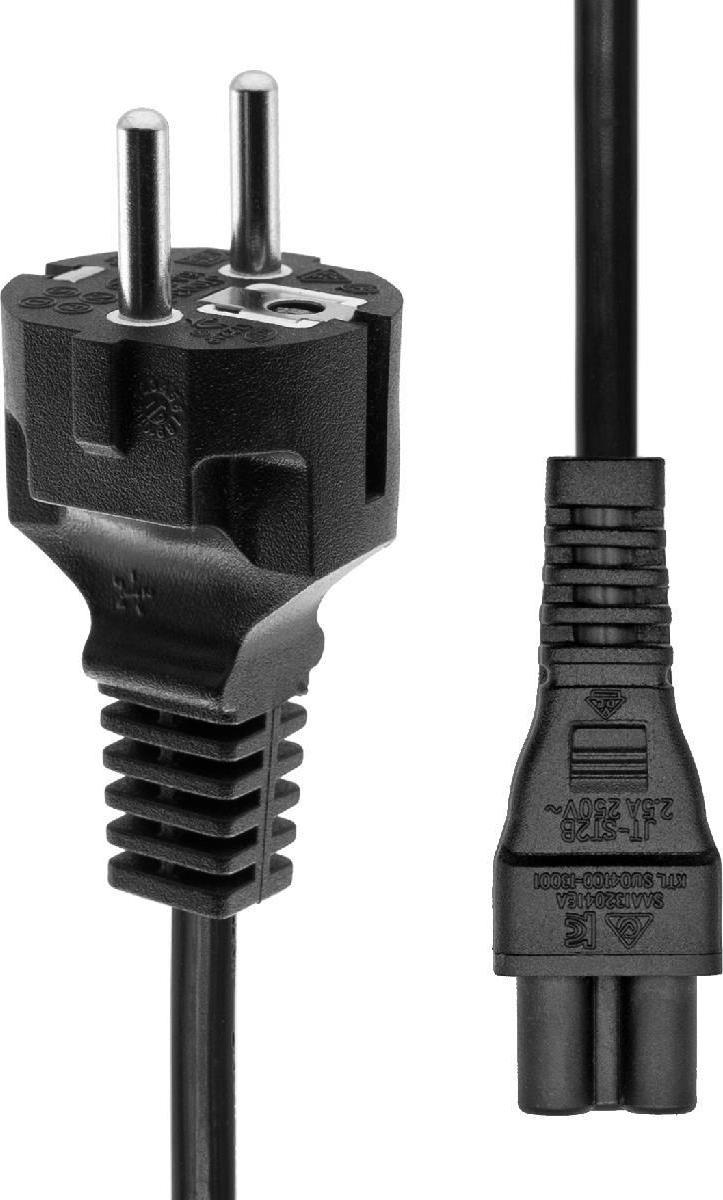 Kabel zasilajacy ProXtend ProXtend Power Cord Schuko to C5 7M JAB-7125800 (5714590008128) kabelis datoram