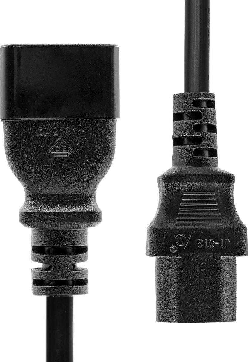 ProXtend Power Extension Cord C13 to C20 1M Black 5714590007497 Barošanas kabelis