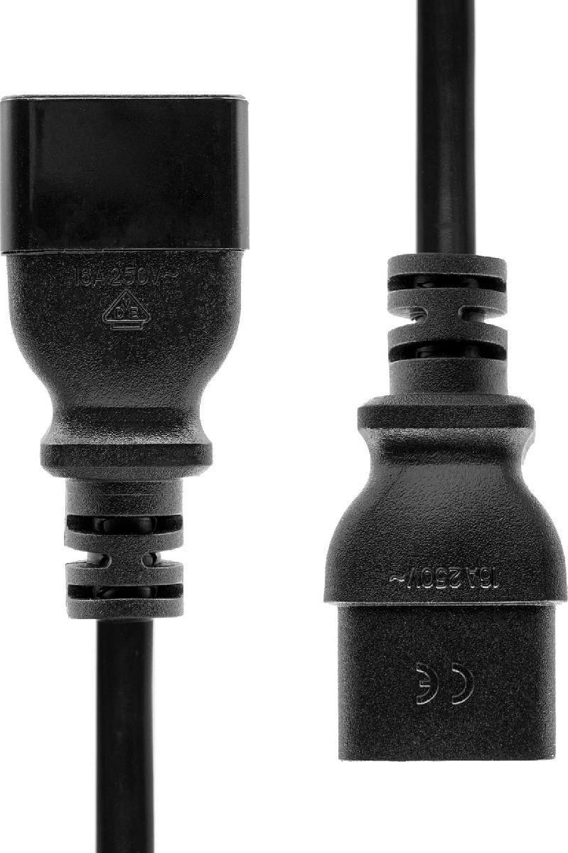 Kabel zasilajacy ProXtend ProXtend Power Extension Cord C19 to C20 3M Black JAB-7125793 (5714590007879) kabelis datoram