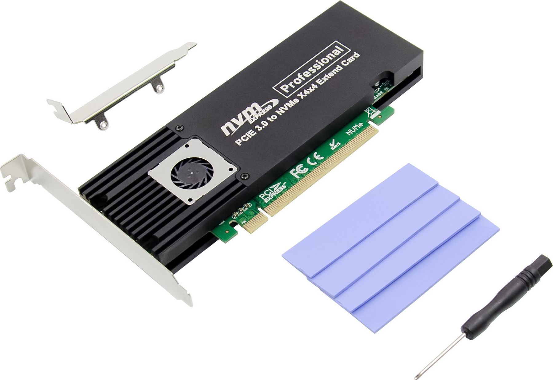 Kontroler ProXtend PCIe 3.0 x16 - M.2 NVMe M-key (PX-SA-10150) JAB-6994475 (5714590006346) karte