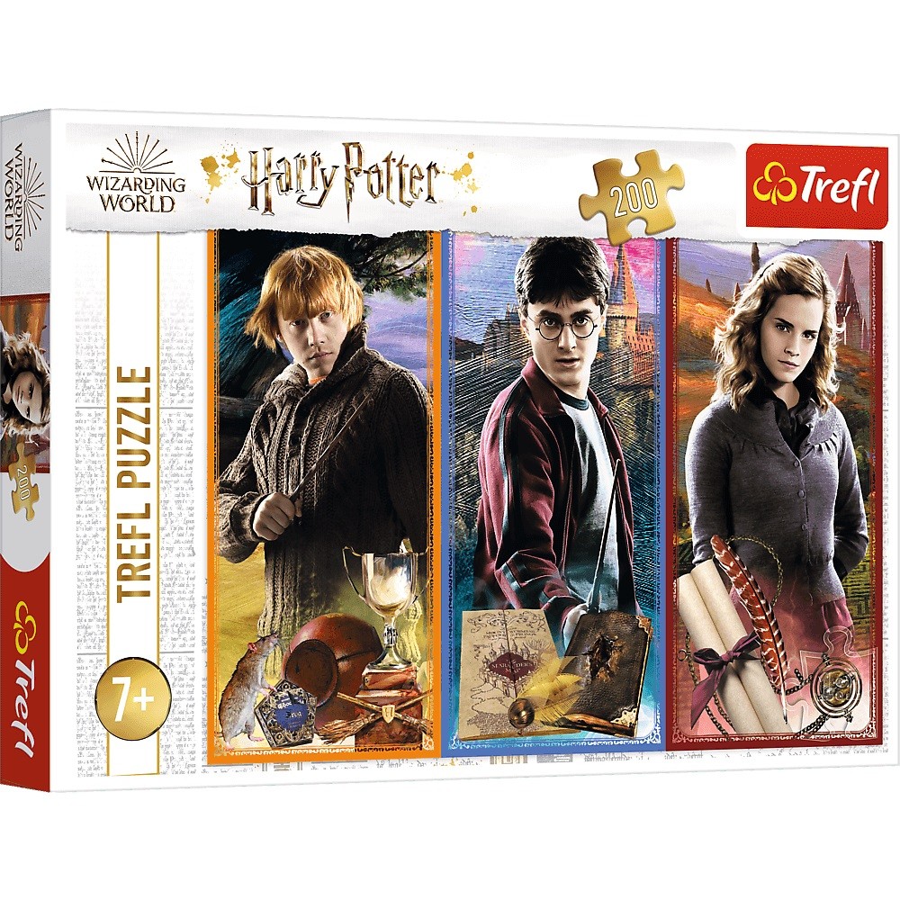 Puzzles 200 elements World of m agic Harry Potter puzle, puzzle