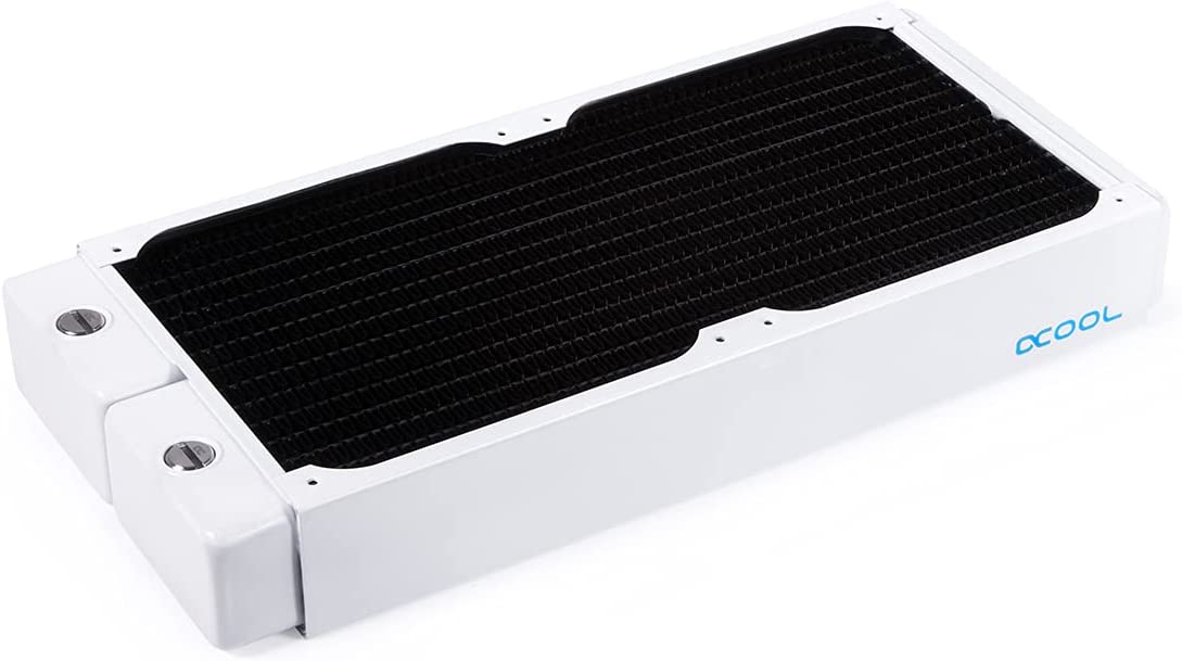 Alphacool NexXxoS XT45 Full Copper Radiator V.2 - 280mm, weis ūdens dzesēšanas sistēmas piederumi