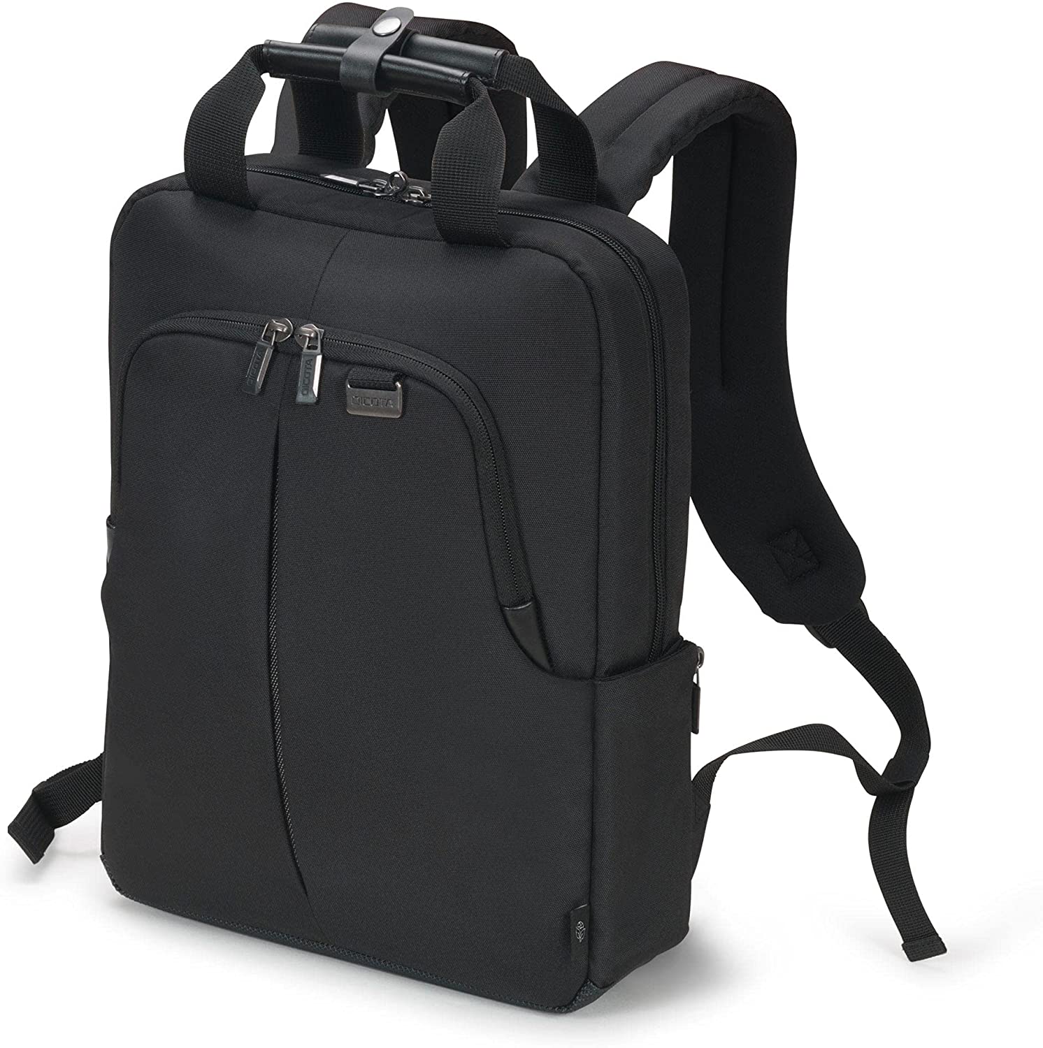 Dicota ECO Backpack Sli m PRO 12-14.1'' black portatīvo datoru soma, apvalks