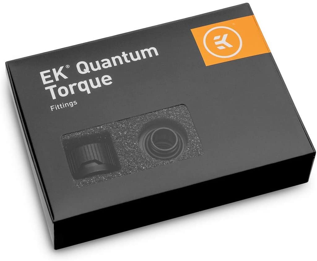 EK Water Blocks EK-Quantum Torque HDC 14 - 6er-Pack, schwarz ūdens dzesēšanas sistēmas piederumi