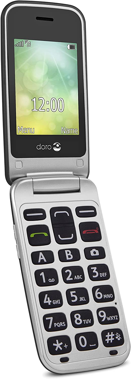 Doro 2424 graphite-silver Mobilais Telefons