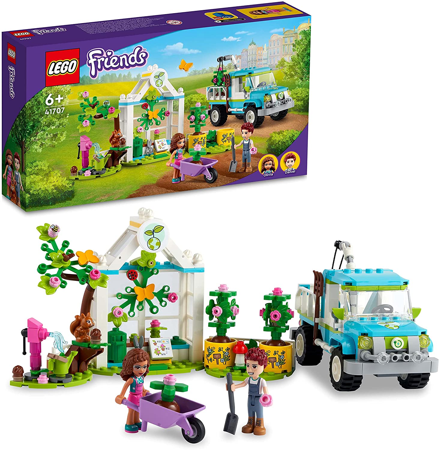 LEGO Friends 41707 Tree-Planting Vehicle LEGO konstruktors