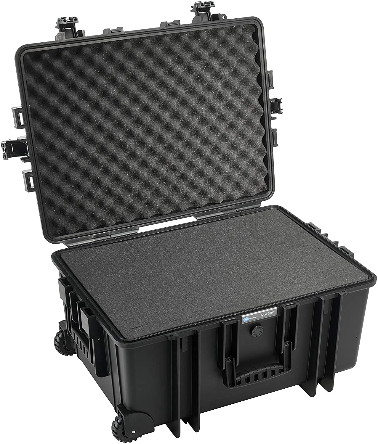 B&W Outdoor Case Type 6800 black with pre-cut foam Droni un rezerves daļas