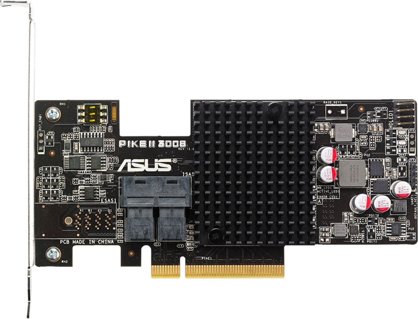 Server ASUS PIKE II 3008-8i SAS 12Gb/s 8-port intern spēļu konsoles gampad