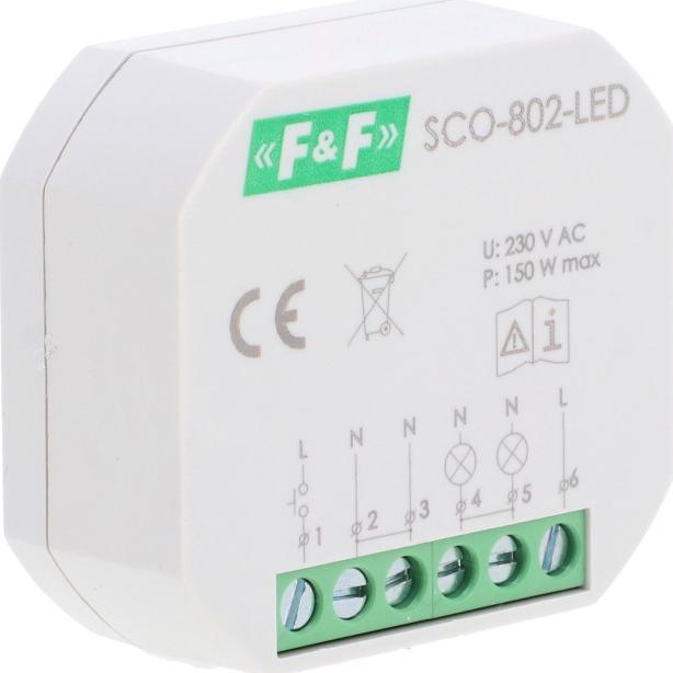 F&F Sciemniacz oswietlenia SCO-802-LED SCO-802-LED (5902431673936)