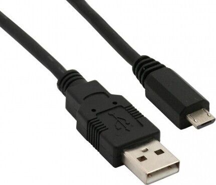 Kabel USB InLine microUSB 5m Black (31750) USB kabelis