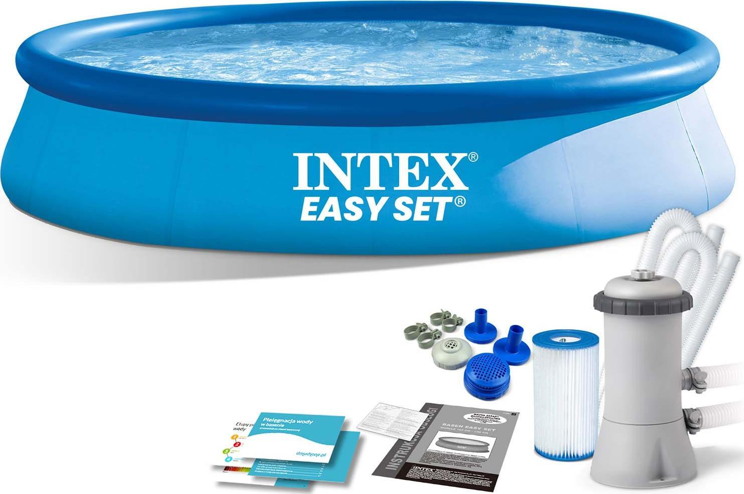 Intex Basen rozporowy Easy Set 396cm 9w1 (28142) 28142 (6941057400174) Baseins