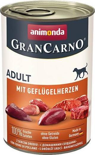 Animonda PIES GRANCARNO SERCA DROBIOWE /6 400g 82802 (4017721828024) barība suņiem