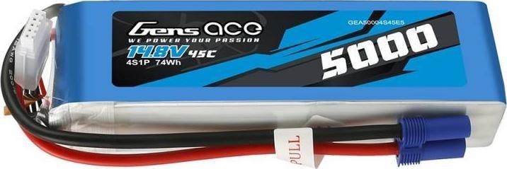 Gens Ace Akumulator Gens Ace 5000mAh 14.8V 45C 4S1P