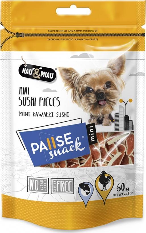 Hau&Miau Pausesnack przysmak dla psa, mini kawalki sushi 60g HM-8240 (5904479082404)