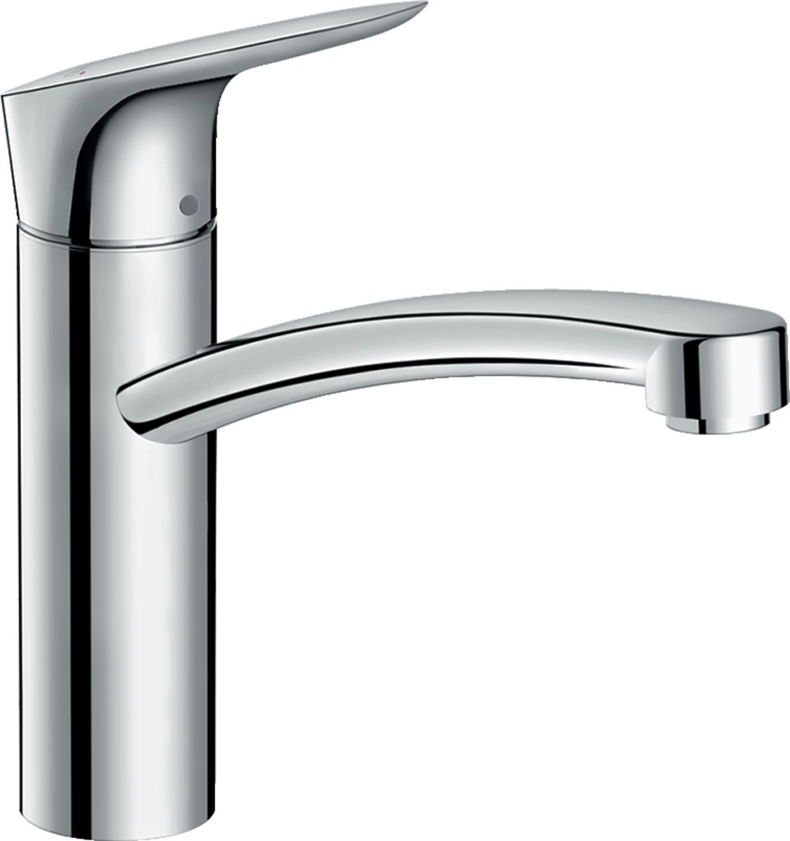 Bateria kuchenna Hansgrohe Logis M31 stojaca chrom (71839000) 71839000 (4011097775753) jaucējkrāns