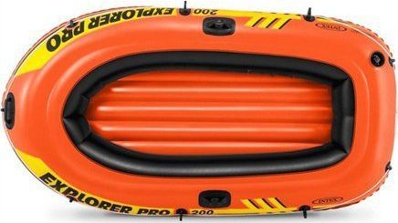 Intex Intex Explorer Pro 200 Boat Set Orange/Yellow, 196 x 102 x 33 cm 58356NP (6941057402659)