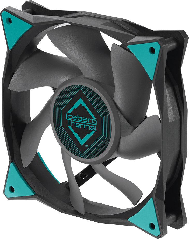 ICEBERG THERMAL IceGALE - 120mm  Black ventilators