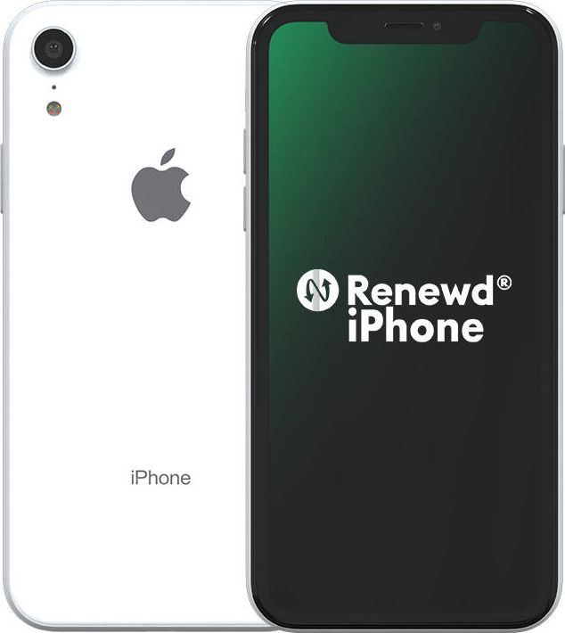 Smartfon Apple  iPhone XR 3/128GB Dual SIM Bialy  (RND-P112128) RND-P112128 Mobilais Telefons