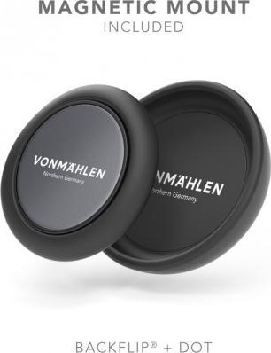 VONMAHLEN Phone Grip  Backflip Signature Black aksesuārs mobilajiem telefoniem