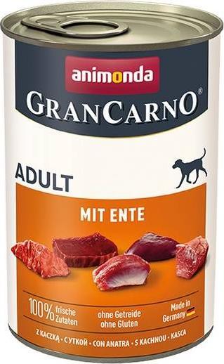 Animonda PIES GRANCARNO KACZKA /6 400g 82801 (4017721828017) barība suņiem