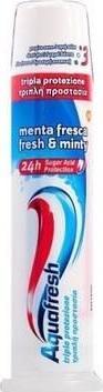 Aquafresh  (DE) Aquafresh, Fresh&Mint, Pasta do zebow, 100ml (PRODUKT Z NIEMIEC) 308391 (8016825929022) mutes higiēnai