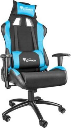 Genesis Gaming chair Nitro 550, NFG-0783, Black- blue datorkrēsls, spēļukrēsls