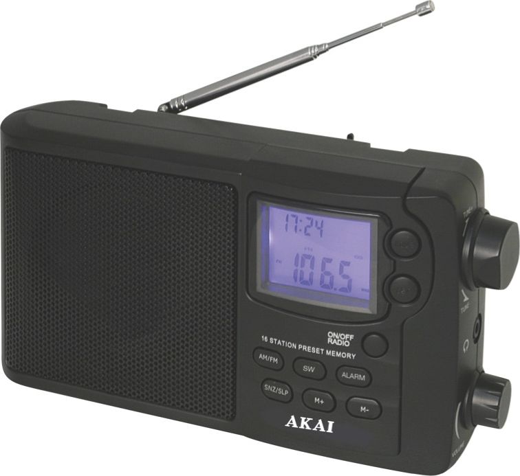 Radio Akai APR-2418 APR-2418 (4905192531522) radio, radiopulksteņi