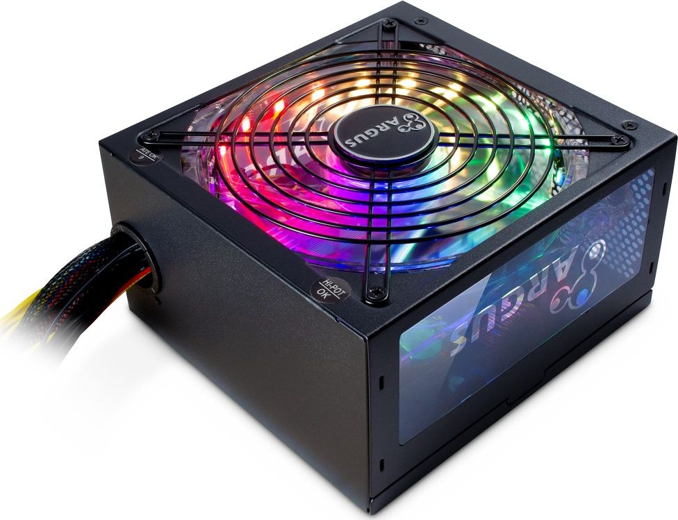 Zasilacz Inter-Tech Argus RGB-500W II (88882192) 88882192 (4260455645492) Barošanas bloks, PSU