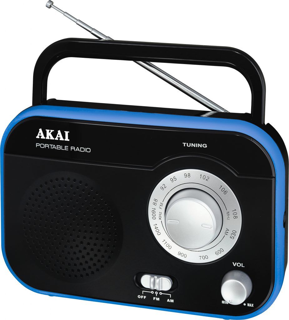 Radio Akai PR003A-410B PR003A-410 B (4905192531454) radio, radiopulksteņi