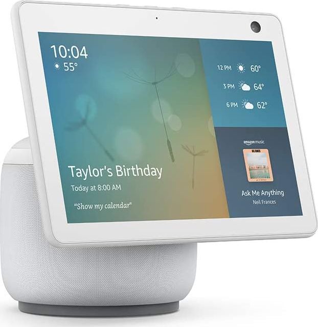 Amazon Echo Show 10 white Smart Home Hub with Screen datoru skaļruņi