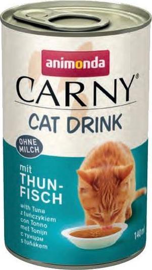 Animonda Carny Cat Drink napoj z tunczykiem 140ml 103068 (4017721835923) kaķu barība