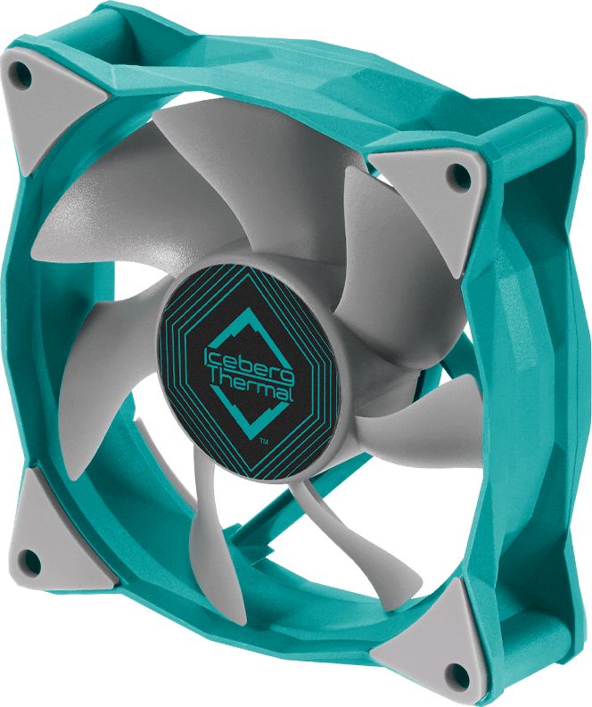 ICEBERG THERMAL IceGALE - 80mm  Teal ventilators