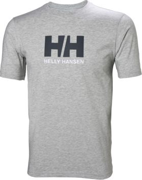 Helly Hansen Koszulka meska Logo T-Shirt Grey Melange r. L (33979-950)