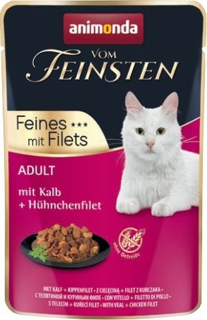 Animonda ANIMONDA KOT 85g V.FEINSTEN CIELECINA, FILET z KURCZAKA saszetka/18 83-062 (4017721830621) kaķu barība