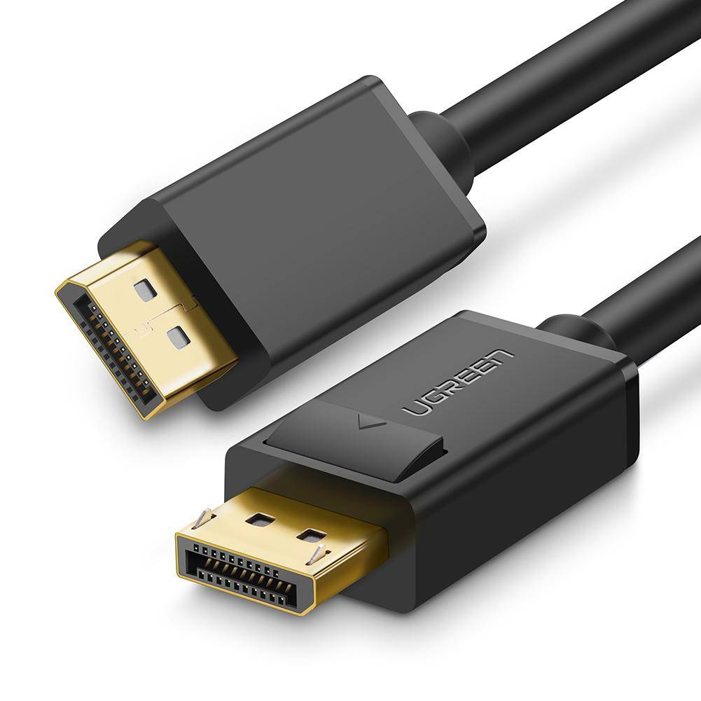 DisplayPort uz DisplayPort kabelis UGREEN DP102, 4K, 3D, 3 m (melns) 10212 (6957303812127)