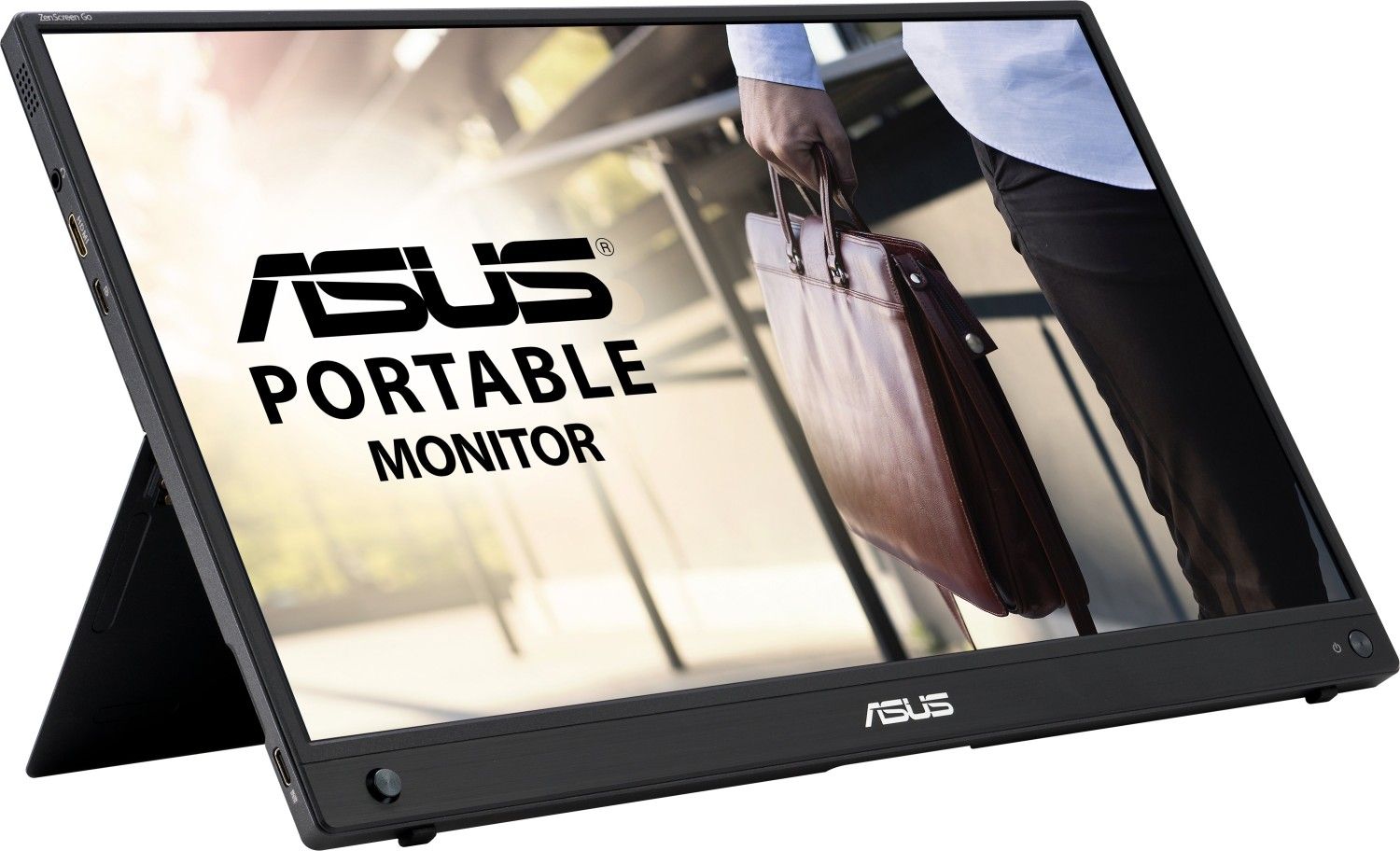 ASUS 39,6cm Commercial MB16AWP  Mobile-Mon. USB HDMI IPS Spk monitors