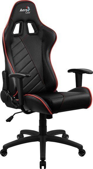 Aerocool Gaming Chair AC-110 AIR BLACK / RED datorkrēsls, spēļukrēsls
