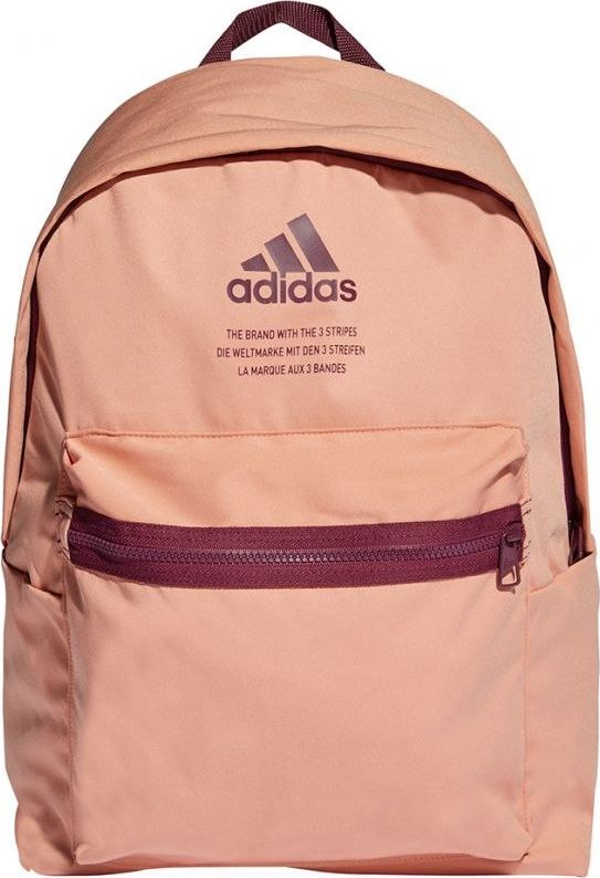 Adidas adidas Classic Twill Fabric Backpack H37571 Pomaranczowe H37571 (4064055046167) Tūrisma Mugursomas