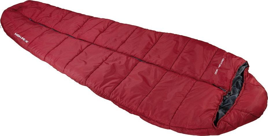 High Peak High Peak Century 300, sleeping bag (dark red/grey) 23227 (4001690232272) guļammaiss
