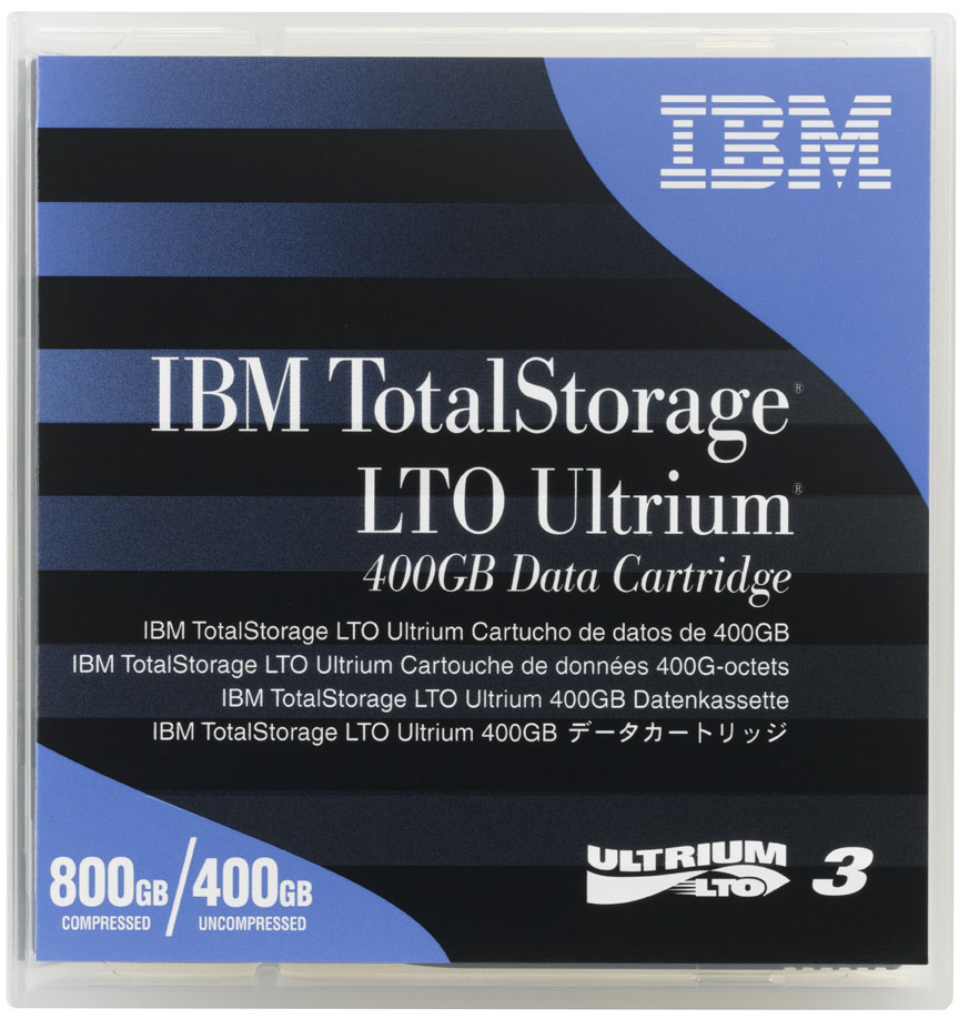 IBM 95P2020 Media Tape LTO3, 400/800 GB New Retail biroja tehnikas aksesuāri