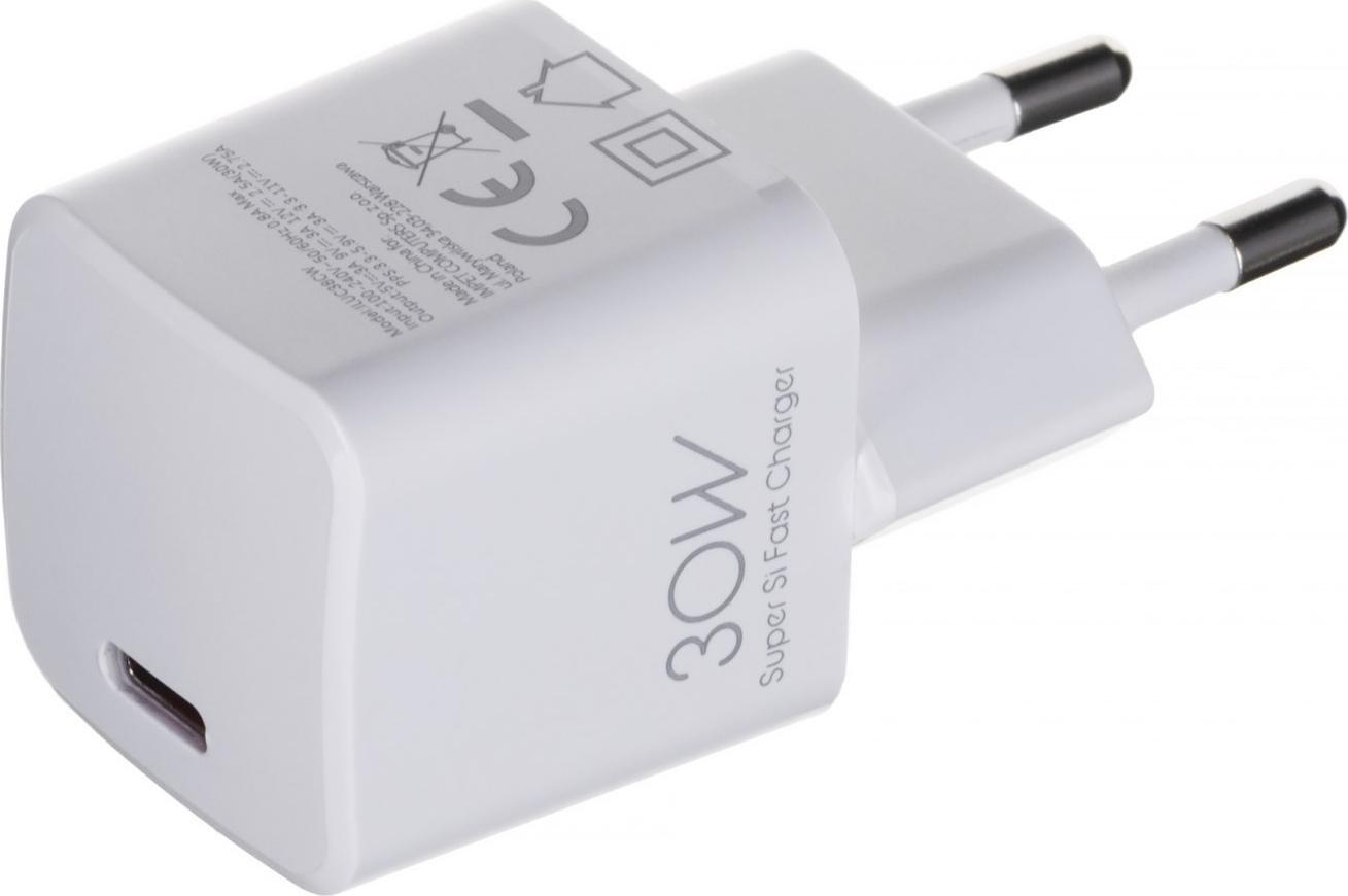 WALL CHARGER I-BOX C-38 PD30W USB-C, CABLE iekārtas lādētājs