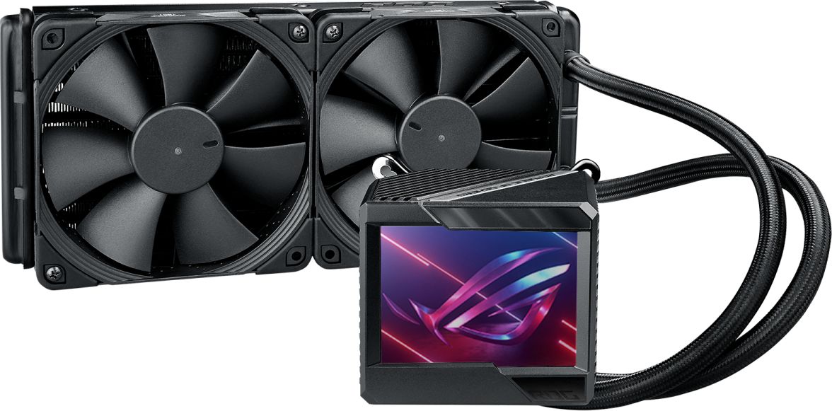 ASUS ROG RYUJIN II 240 computer liquid cooling procesora dzesētājs, ventilators