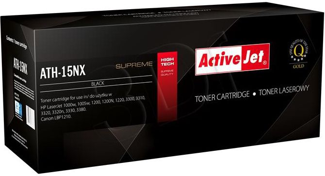 Activejet toner ATH-15NX / C7115X (black) toneris