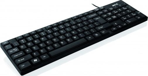 I-BOX CERES WIRED KEYBOARD USB BLACK klaviatūra