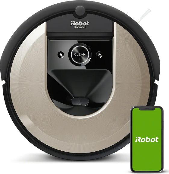 iRobot Roomba i6 robot vacuum 0.4 L Bagless Beige, Black robots putekļsūcējs